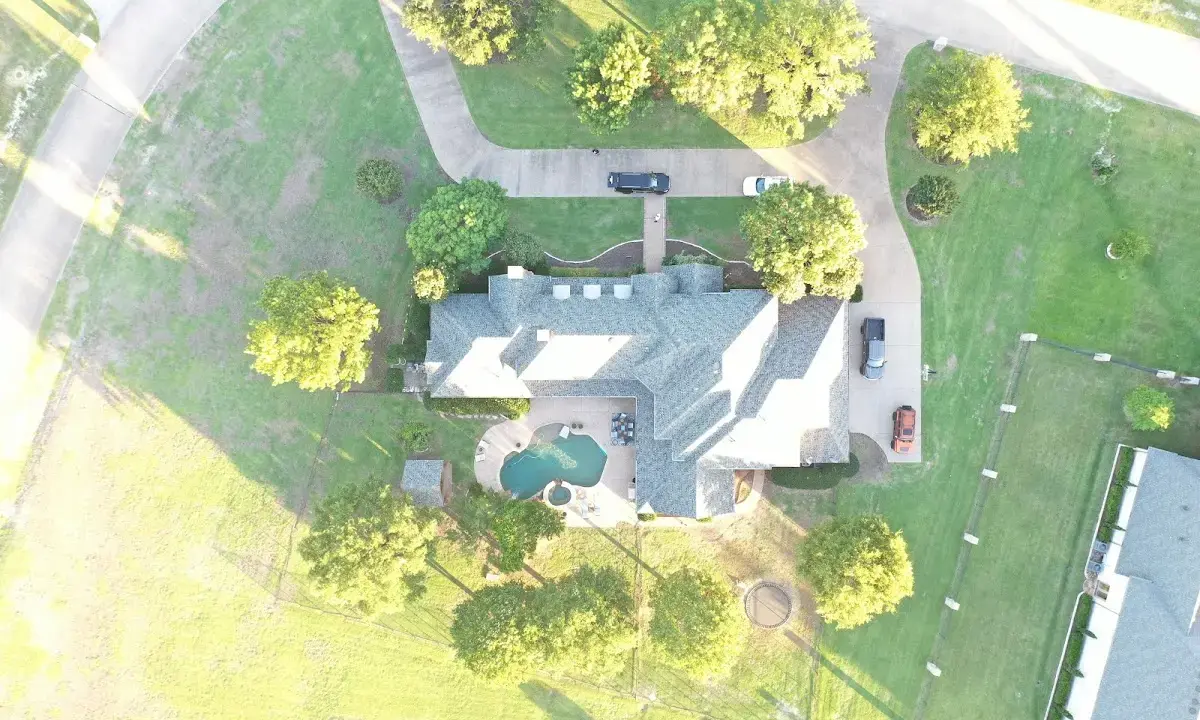 New shingle roof installation on a home in Crossville